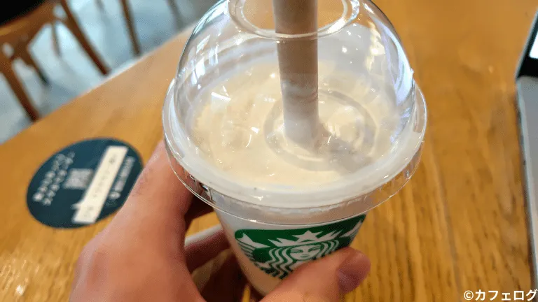 バニラクリームフラペチーノ